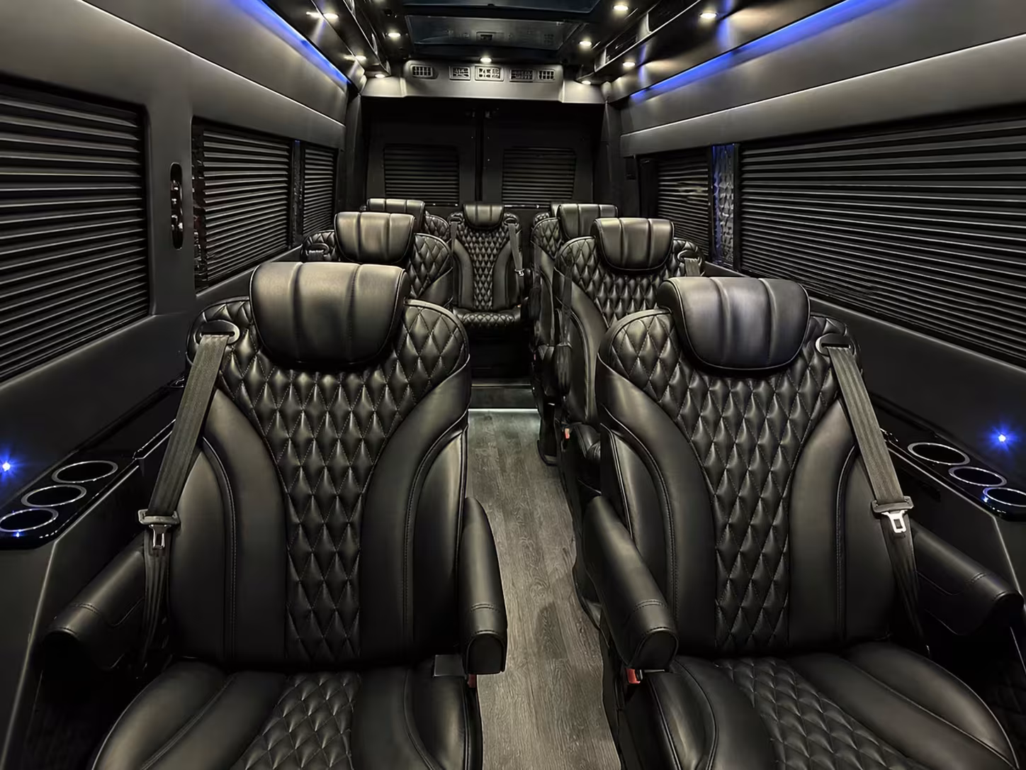 sprinter van with driver interior